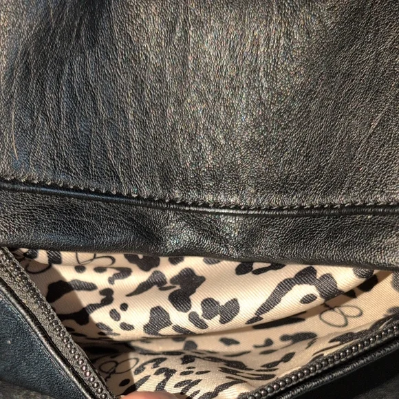 Jessica Simpson Black Studded Shoulder Bag - Picture 3 of 13